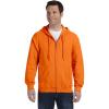 imageGildan Mens Full Zip Hooded SweatshirtS Orange