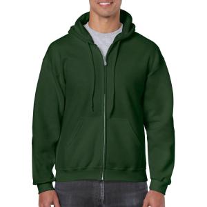 imageGildan Mens Full Zip Hooded SweatshirtGreen