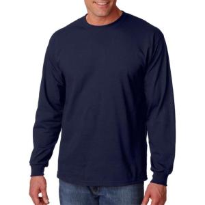 imageCotton 6 oz LongSleeve TShirt G240Navy
