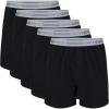 imageGildan mens Underwear Boxers MultipackBlack 5pack
