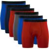 Royal/Navy/Chinese Red/Charcoal (6-pack)