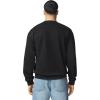 imageGildan Adult Softstyle Crewneck Sweatshirt Style GSF000Black