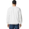imageGildan Adult Softstyle Crewneck Sweatshirt Style GSF000White