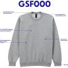 imageGildan Adult Softstyle Crewneck Sweatshirt Style GSF000White