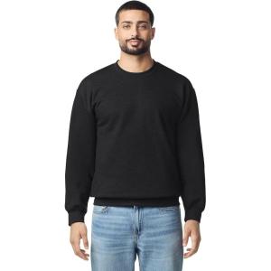 imageGildan Adult Softstyle Crewneck Sweatshirt Style GSF000Black