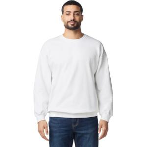 imageGildan Adult Softstyle Crewneck Sweatshirt Style GSF000White
