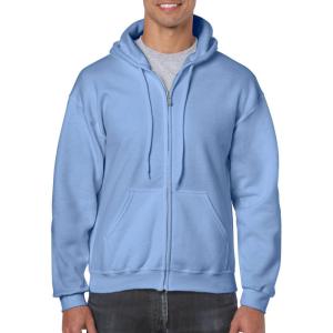 imageGildan Fleece Zip Hoodie Sweatshirt Style G18600 MultipackCarolina Blue