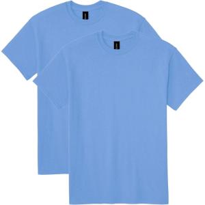 imageGildan UnisexAdult DryBlend TShirt Style G8000 MultipackCarolina Blue 2pack