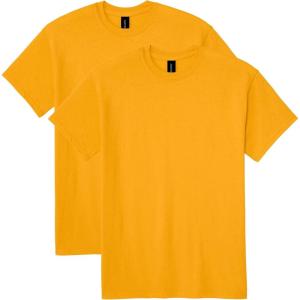 imageGildan UnisexAdult DryBlend TShirt Style G8000 MultipackGold 2pack