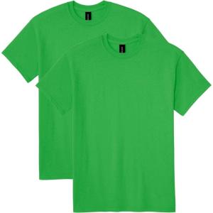 imageGildan UnisexAdult DryBlend TShirt Style G8000 MultipackIrish Green 2pack