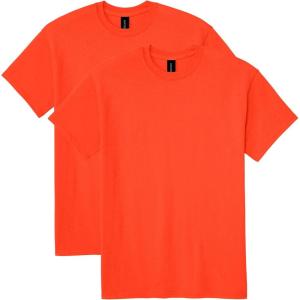 imageGildan UnisexAdult DryBlend TShirt Style G8000 MultipackOrange 2pack