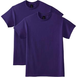 imageGildan UnisexAdult DryBlend TShirt Style G8000 MultipackPurple 2pack