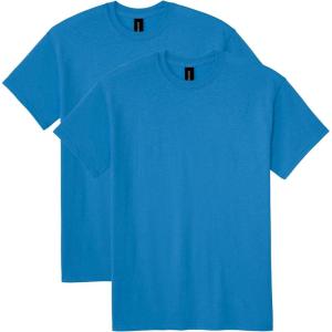 imageGildan UnisexAdult DryBlend TShirt Style G8000 MultipackSapphire 2pack