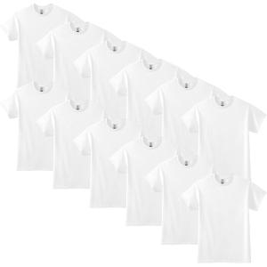imageGildan UnisexAdult DryBlend TShirt Style G8000 MultipackWhite 12pack