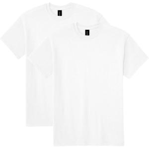 imageGildan UnisexAdult DryBlend TShirt Style G8000 MultipackWhite 2pack