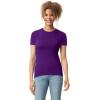imageGildan Womens Softstyle Cotton TShirt Style G64000l MultipackPurple