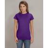 imageGildan Womens Softstyle Cotton TShirt Style G64000l MultipackPurple