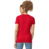 imageGildan Womens Softstyle Cotton TShirt Style G64000l MultipackRed