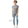 imageGildan Womens Softstyle Cotton TShirt Style G64000l MultipackSport Grey