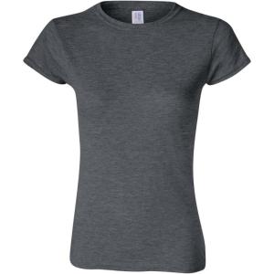 imageGildan Womens Softstyle Cotton TShirt Style G64000l MultipackDark Heather 2pack