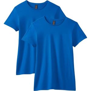 imageGildan Womens Softstyle Cotton TShirt Style G64000l MultipackRoyal
