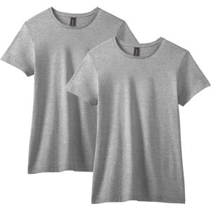 imageGildan Womens Softstyle Cotton TShirt Style G64000l MultipackSport Grey